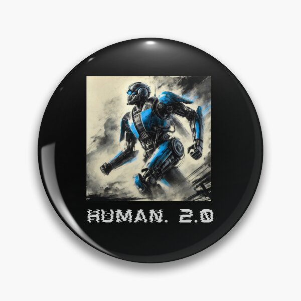 Item preview, humanoid robot art designed and sold by TEEJAMBOREE.