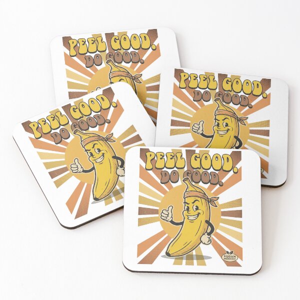 Item preview, Retro Banana “Peel Good. Do Good.” designed and sold by NatalieJeans.