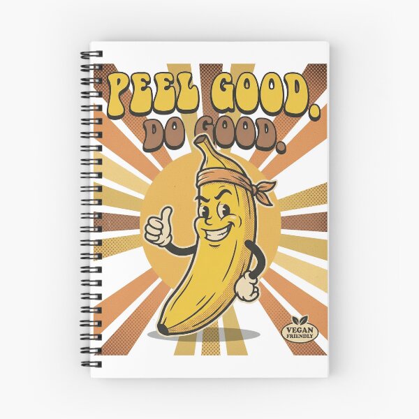 Item preview, Retro Banana “Peel Good. Do Good.” designed and sold by NatalieJeans.