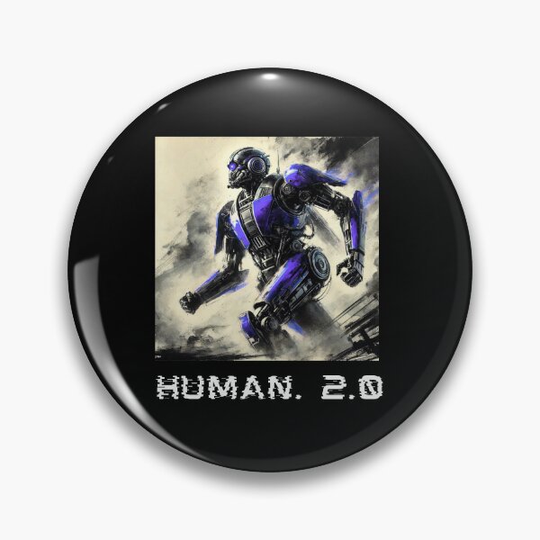Item preview, humanoid robot art designed and sold by TEEJAMBOREE.