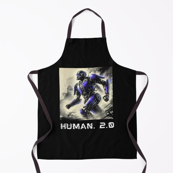 Item preview, humanoid robot art designed and sold by TEEJAMBOREE.