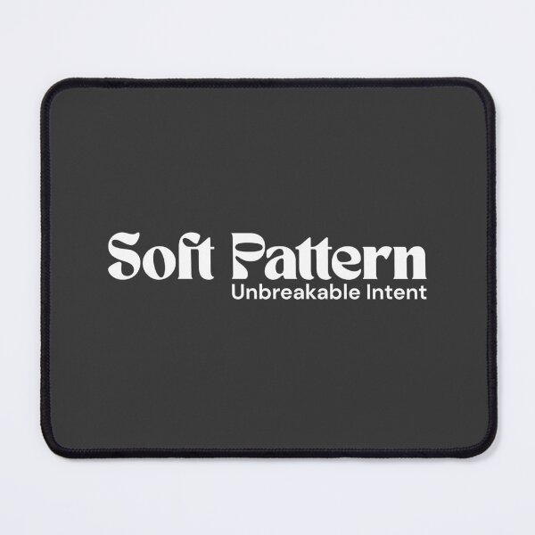 Item preview, Soft Pattern. Unbreakable Intent. (White Edition) – Minimalist Text | Quiet Strength Quote | RETL Style designed and sold by RETL.