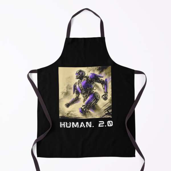 Item preview, arte de robot humanoide designed and sold by TEEJAMBOREE.