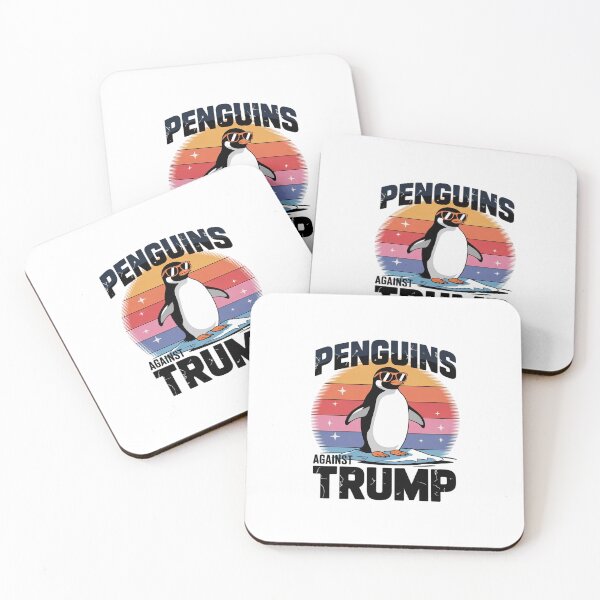 Item preview, Penguins Against Trump Penguin Flippers Up Anti Trump  designed and sold by MathisBellanger.
