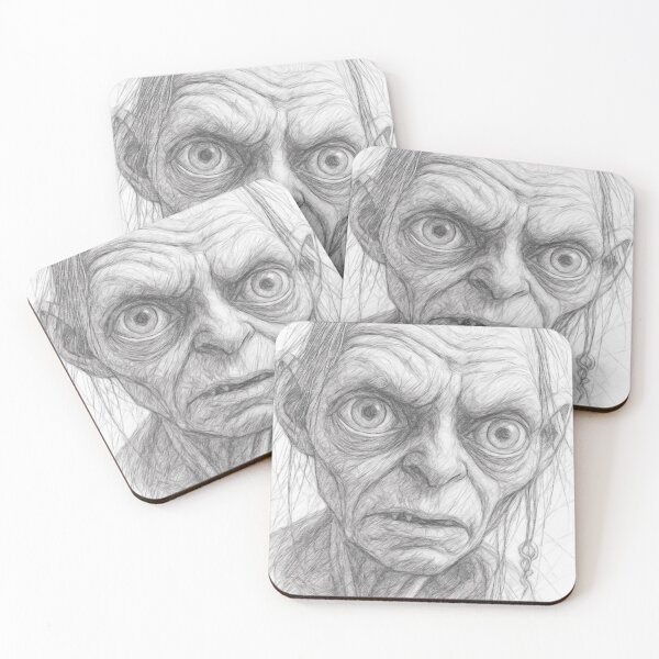 Item preview, Fantasy Movie Character Pencil Sketch Portrait designed and sold by Leon Woods Pencil Art.