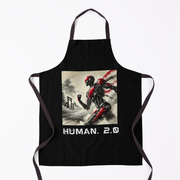 Item preview, humanoid robot art designed and sold by TEEJAMBOREE.