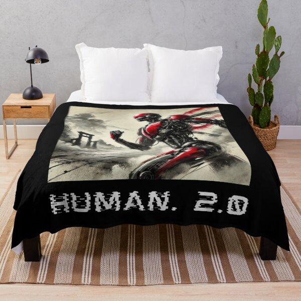 Item preview, humanoid robot art designed and sold by TEEJAMBOREE.