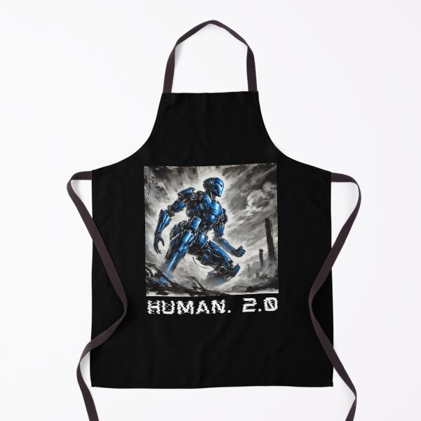 Item preview, humanoid robot art designed and sold by TEEJAMBOREE.