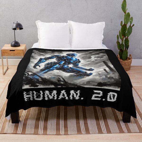 Item preview, humanoid robot art designed and sold by TEEJAMBOREE.
