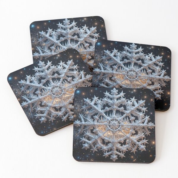 Item preview, 3D Magic Lucky Snowflake (Second Version) designed and sold by KunstGeist.