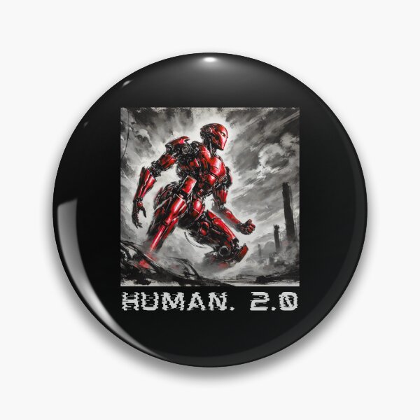 Item preview, humanoid robot art designed and sold by TEEJAMBOREE.