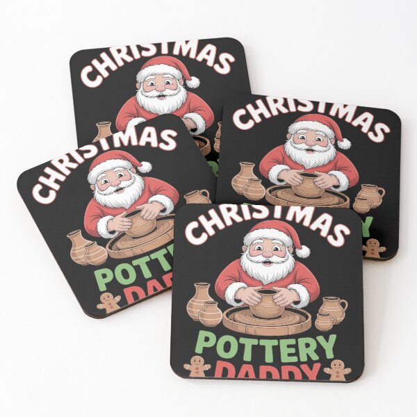Item preview, Christmas Pottery Daddy Santa Claus Ceramic Artist Christmas  designed and sold by KotexTemu.