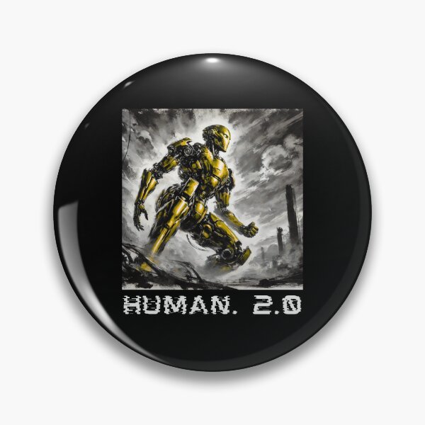 Item preview, humanoid robot art designed and sold by TEEJAMBOREE.