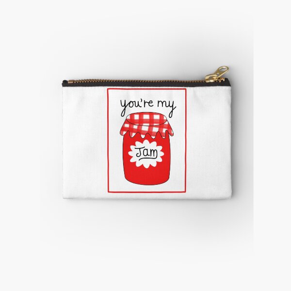 Item preview, You're My Jam / Cute Strawberry Jam Jar designed and sold by Stick People Designs.