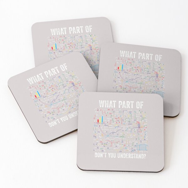 Item preview, What Part of Don’t You Understand Funny Math Sarcastic designed and sold by MabelWells.
