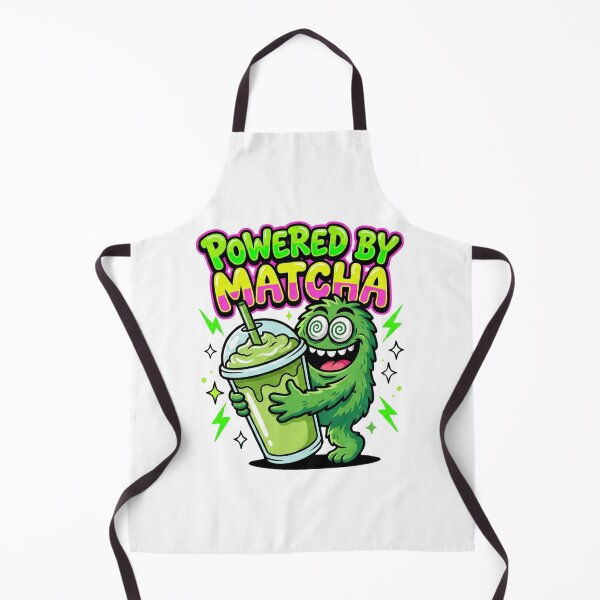 Item preview, Powered By Matcha | Funny Caffeine Alternative Quote designed and sold by shellymope.