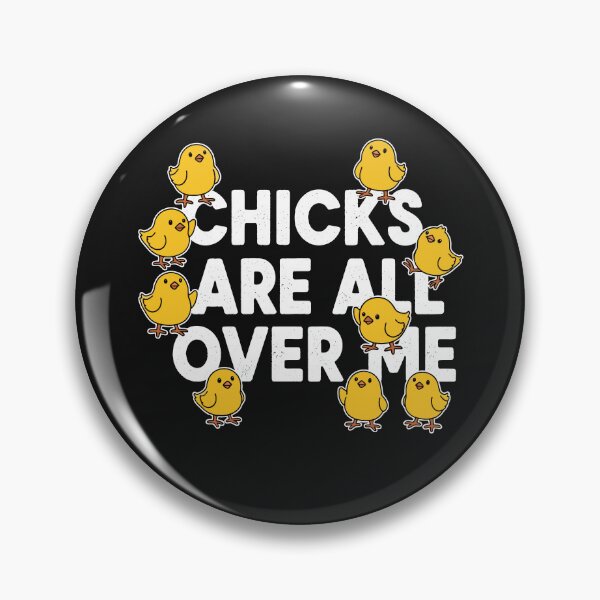 Item preview, Chicks Are All Over Me Funny Easter Pun Sarcastic Chicken Egg Hunt Costume  designed and sold by alenaz.