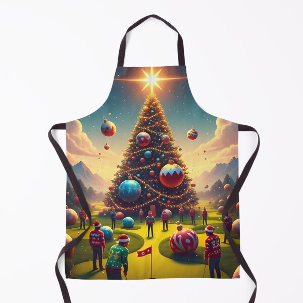Item preview, Christmas Golf Christmas Tree Golf Course designed and sold by Uglyandcute.