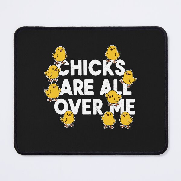 Item preview, Chicks Are All Over Me Funny Easter Pun Sarcastic Chicken Egg Hunt Costume designed and sold by alenaz.