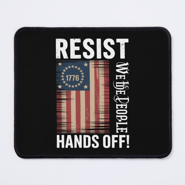 Item preview, Resist Hands Off Protest We The People Flag Save Democracy designed and sold by MathisBellanger.