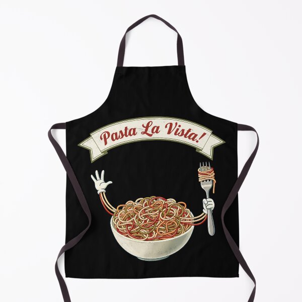 Item preview, Pasta La Vista Funny Pasta Bowl Art designed and sold by DesignedByMarty.