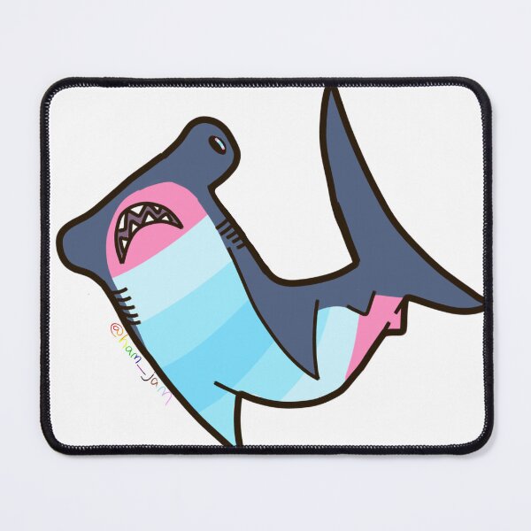 Item preview, Transmasc Hammerhead  designed and sold by ham_jam official Redbubble .