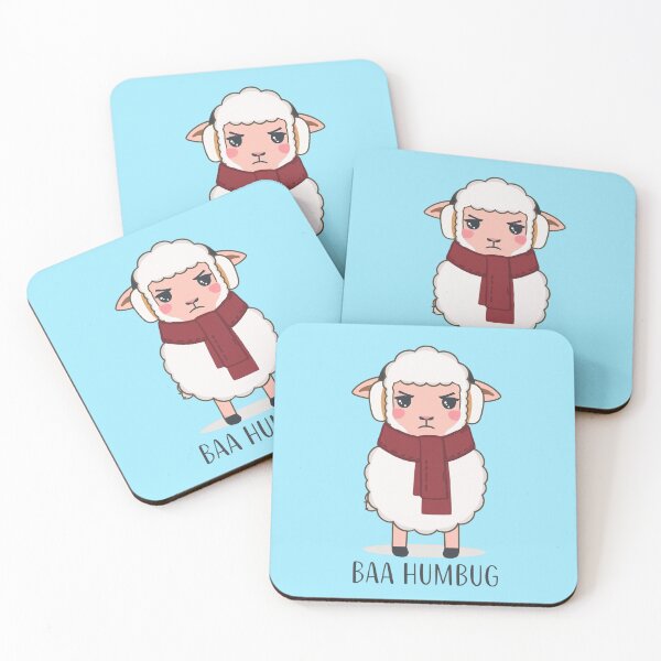 Item preview, Baa Humbug – Funny Grumpy Christmas Sheep designed and sold by zoocore.