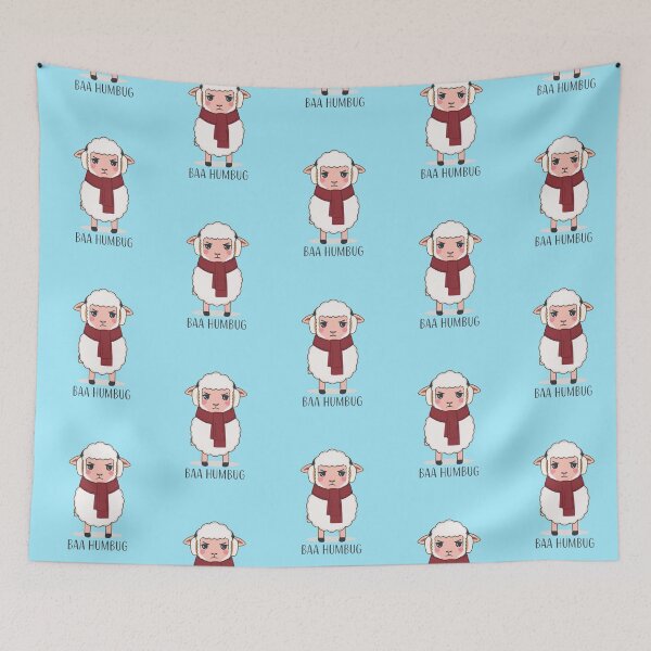 Item preview, Baa Humbug – Funny Grumpy Christmas Sheep designed and sold by zoocore.