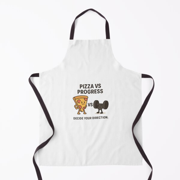 Item preview, PIZZA VS PROGRESS-DECIDE YOUR DIRECTION designed and sold by Motivive.
