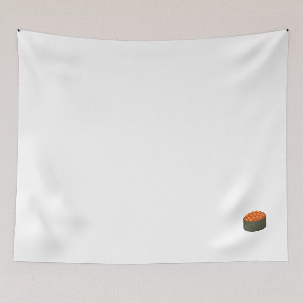 Item preview, Embroidered Ikura Gunkan – Minimal Food Art designed and sold by JPN-NOGRAY-SHOP.