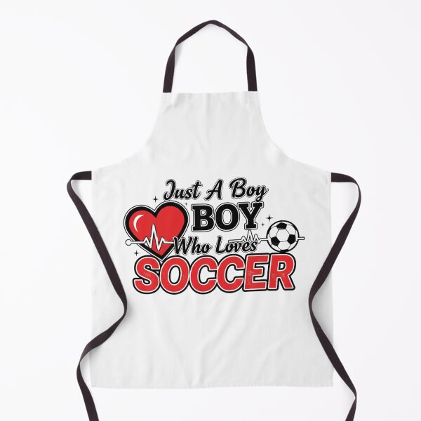 Item preview, Just a Boy Who Loves Soccer – Cute Sport Quote for Kids designed and sold by JustCrafted.