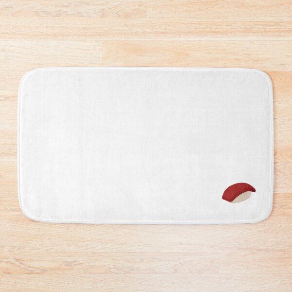 Item preview, Embroidered Tuna Nigiri – Minimal Food Art designed and sold by JPN-NOGRAY-SHOP.