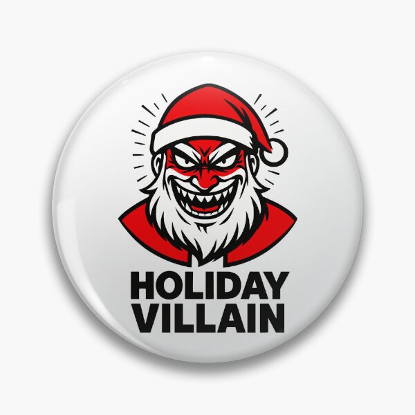 Item preview, Holiday Villain Santa designed and sold by SnappyPNG.