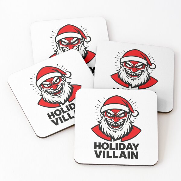 Item preview, Holiday Villain Santa designed and sold by SnappyPNG.
