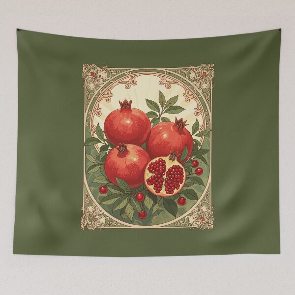Item preview, Yalda Pomegranates Persian Winter Solstice Celebration designed and sold by taiche.