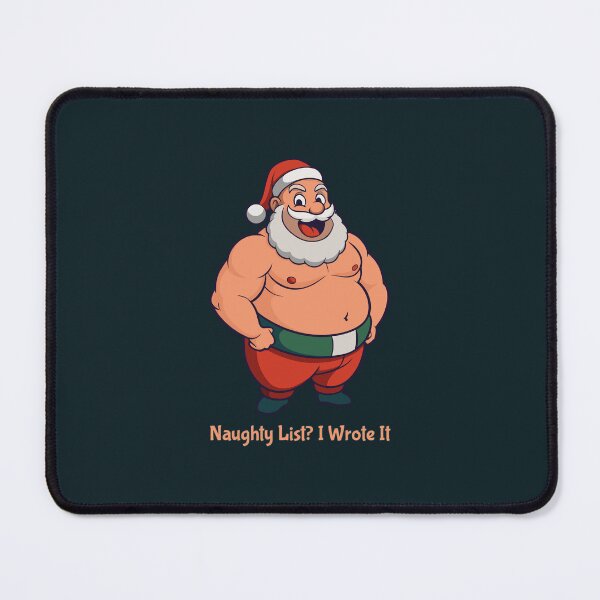 Item preview, Buff Santa – Naughty List? I Wrote It designed and sold by Drawings Project.
