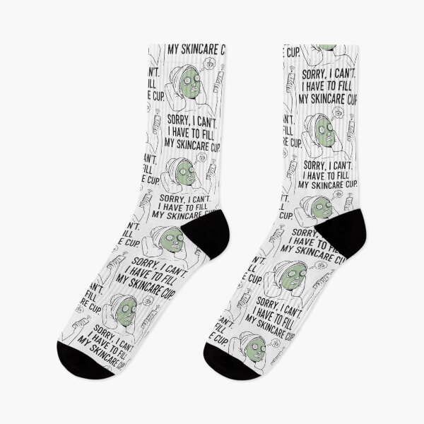 Item preview, Sorry I Can’t I Have to Fill My Skincare Cup Self Care Humor Spa Design designed and sold by SplashTastic.