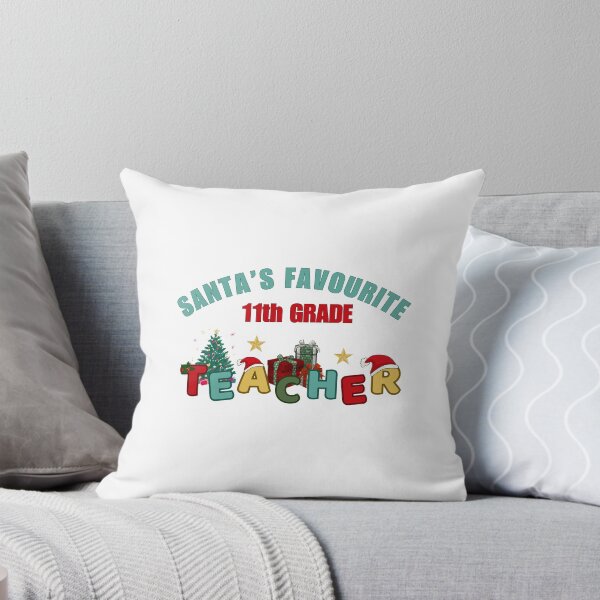 Item preview, Santa’s Favourite 11th Grade Teacher designed and sold by DixieGirlStudio.