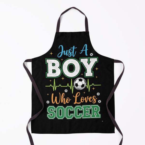 Item preview, Just a Boy Who Loves Soccer – Cute Sport Quote for Kids designed and sold by JustCrafted.