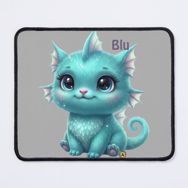 Item preview, The Plush Critters - Blu designed and sold by AlphaPrint2410.