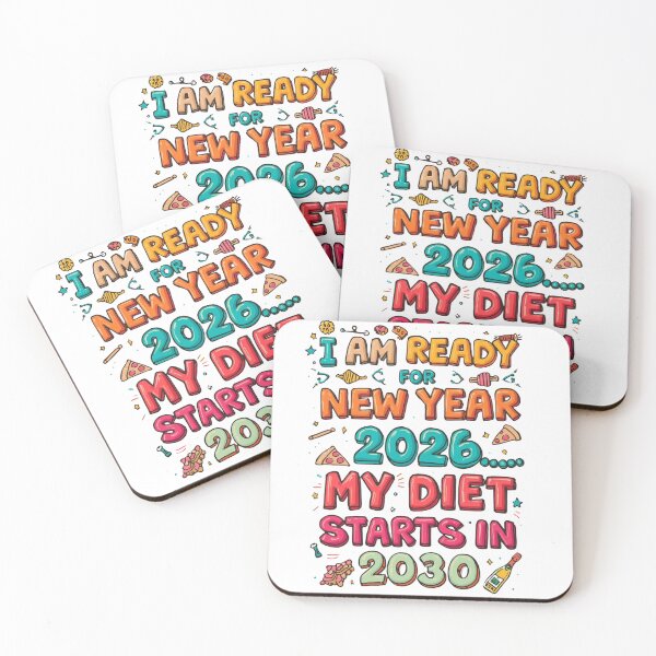 Item preview, I Am Ready for New Year 2026… My Diet Starts in 2030 designed and sold by Bada-stickers.