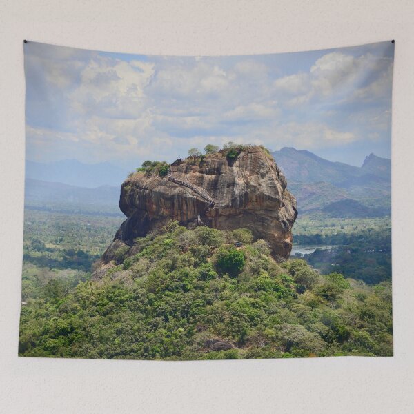Item preview, Sigiriya – Majestic Rock in Sri Lanka / Swiss Artwork Photography designed and sold by Raphael Wolf.