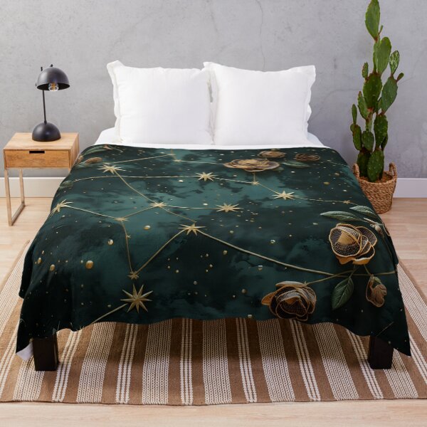 Item preview, Celestial Bloom Fabric designed and sold by ShopSpire.