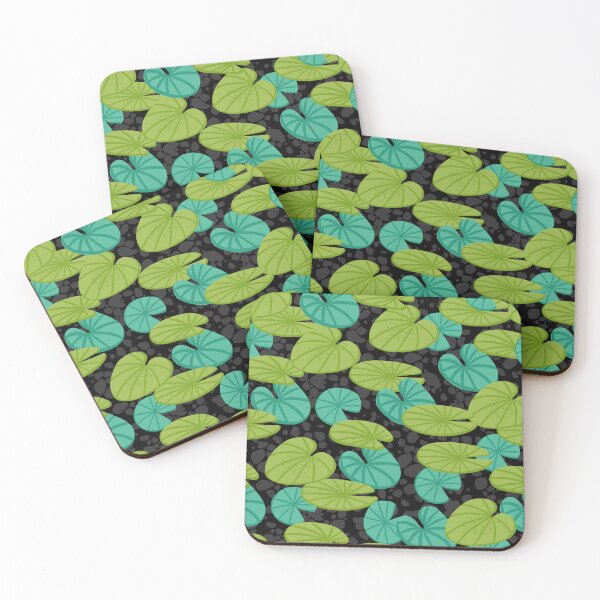 Item preview, Waterlily Leaves Pattern designed and sold by Farissa Designs.