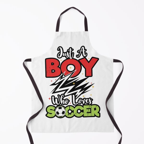 Item preview, Just a Boy Who Loves Soccer – Cute Sport Quote for Kids designed and sold by JustCrafted.