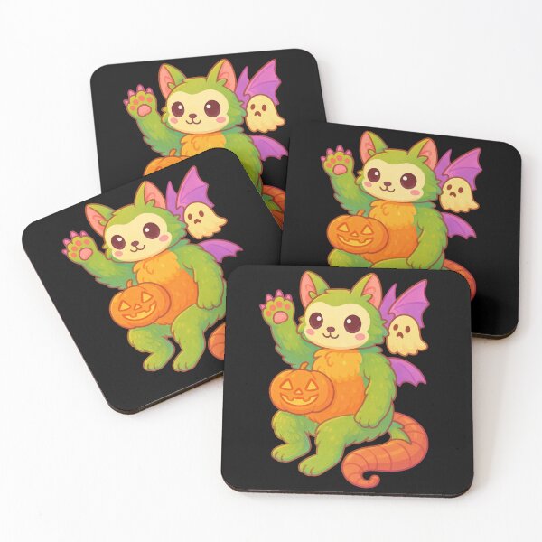 Item preview, Kawaii Halloween Cat designed and sold by Two-faced Trinkets Co..