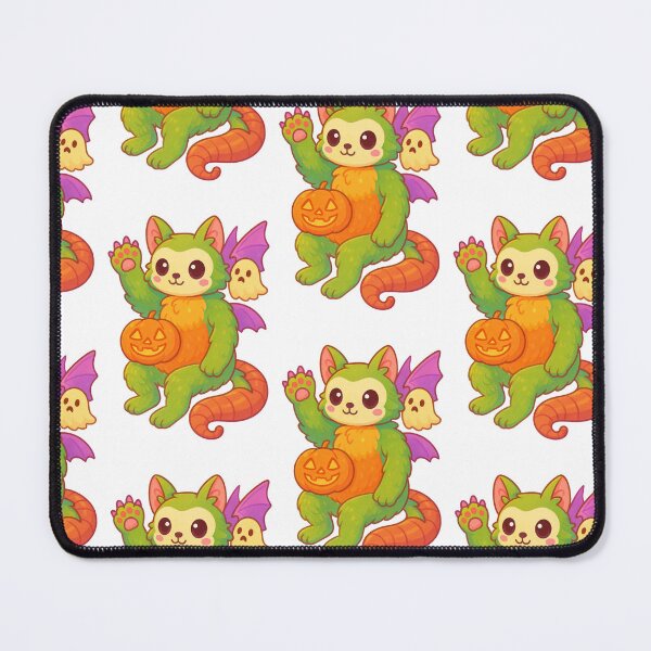 Item preview, Kawaii Halloween Cat designed and sold by Two-faced Trinkets Co..