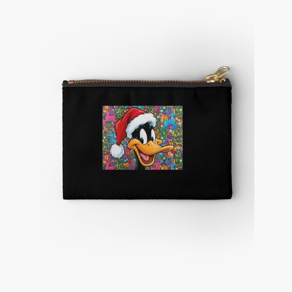 Item preview, Quackin’ Around the Christmas Tree – Funny Daffy Duck-Inspired Ugly Sweater Art Classic designed and sold by lmimsshop.