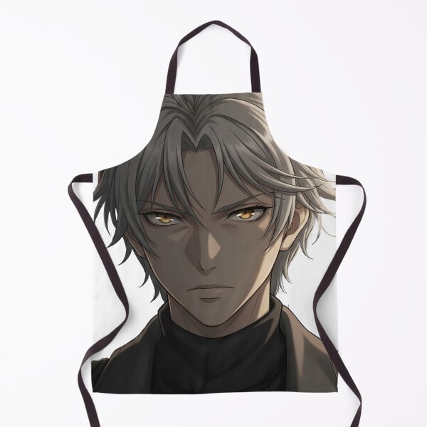 Item preview, Silver-Haired Anime Man | Anime MC | Dark Academia Aesthetic Art designed and sold by MinkStudio.