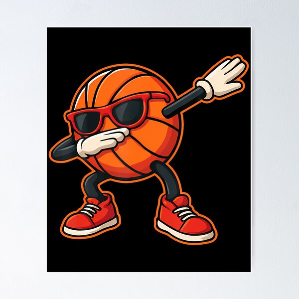 Item preview, Funny Basketball Art For Men Dabbing Basketball Sunglasses designed and sold by HollyTrina1.